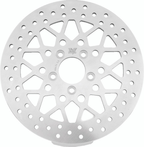 Twin Power 08-Up FLH FLT Rear 11.8 Solid Rotor Mesh