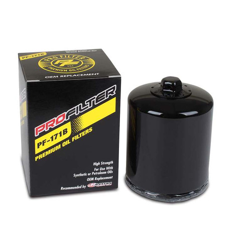 ProFilter Harley Spin-On Black Various Performance Oil Filter PF-171B