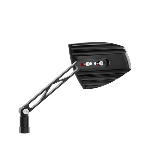 Wave Mirror Pair Black/Red