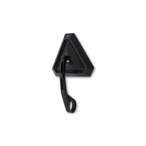 Tetra Bar End Mirror Long Stem Each Black