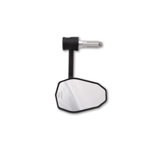 Victory X Rim Bar End Mirror W/Turn Signal Each Black