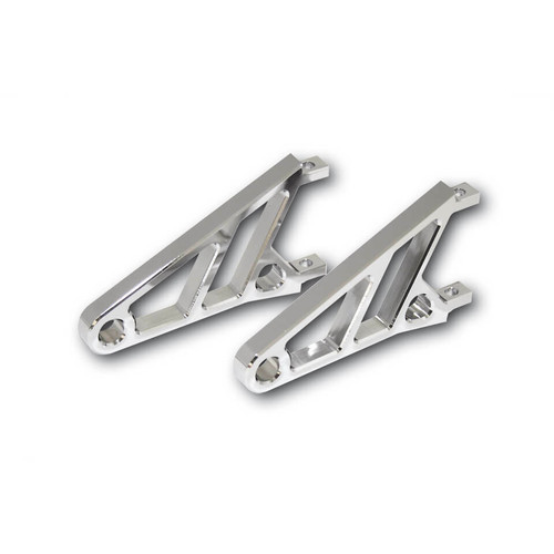 Cnc Headlight Bracket Short Pair Chrome