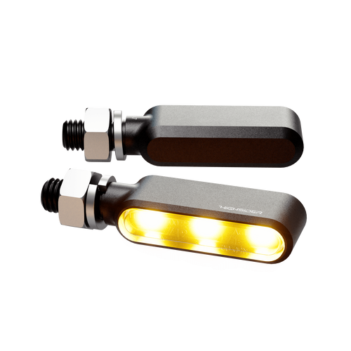 Bronx Led Turn Signal Pair Black