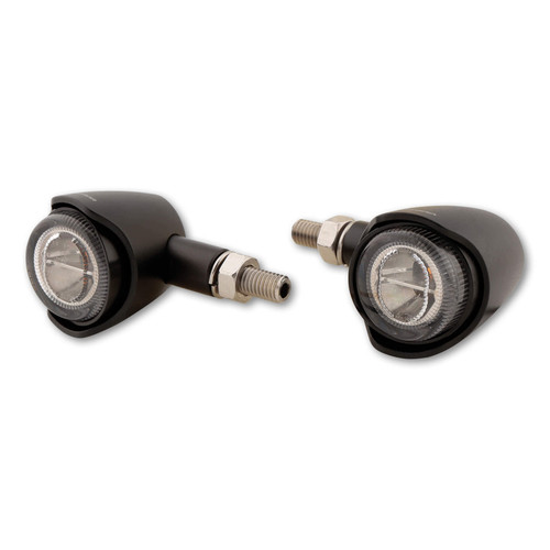 Akron X Ts/Tail/Brake Light Pair Smoked Lens Black