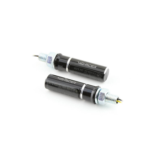 Conero Led Turn Signal Pair Smoke Lens Black