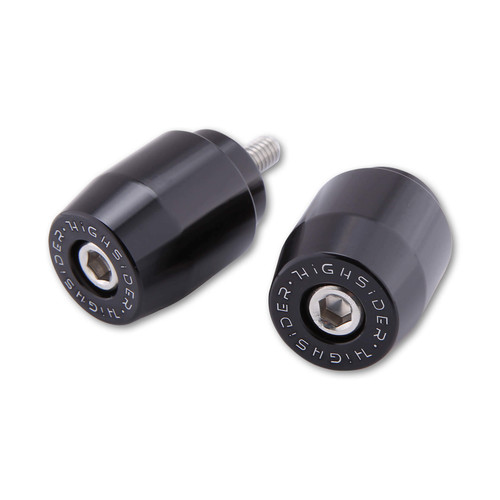 Bar Ends M6 Thread Pair Black Yam