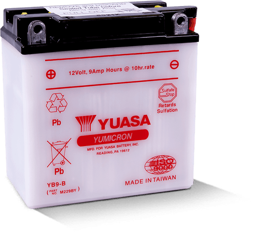 Yuasa YB9-B Yumicron 12-Volt Battery