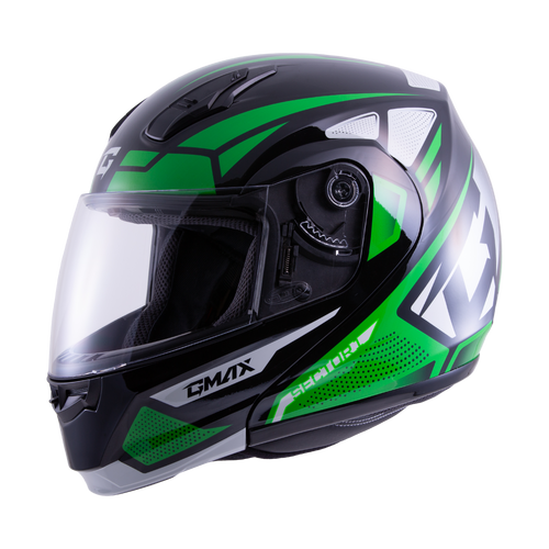 Md 04 Sector Helmet Black/Hi Vis 2x