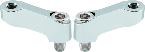 BikeMaster Mirror Extension 10mm Pair - Chrome BikeMaster Mirror Extension 10mm Pair - Chrome