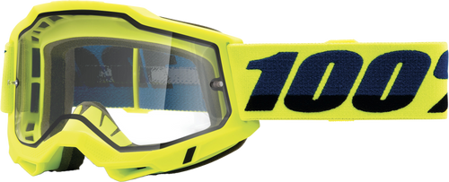 Accuri 2 Enduro Moto Goggle Fluo Yellow Clear Lens Accuri 2 Enduro Moto Goggle Fluo Yellow Clear Lens