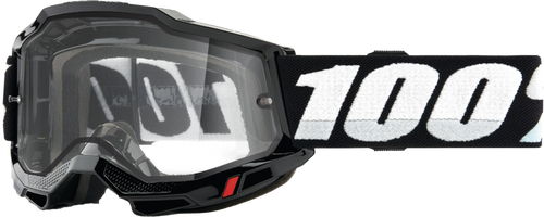 Accuri 2 Enduro Moto Goggle Black Clear Lens 50015-00001 Accuri 2 Enduro Moto Goggle Black Clear Lens 50015-00001