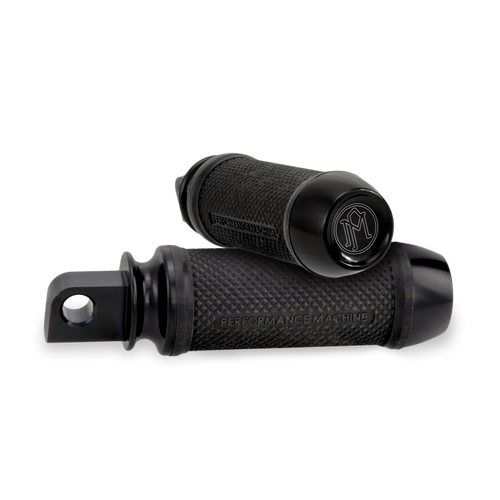 Performance Machine Footpegs Elite - Black Ano