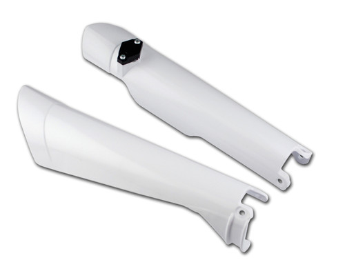 Cycra 01-15 KTM 125-625 SX/XC/SX-F/XC-F/XC-W/XCF-W/EXC-F/MXC-G/XC-G/SXC Performance Fork Guard Wht