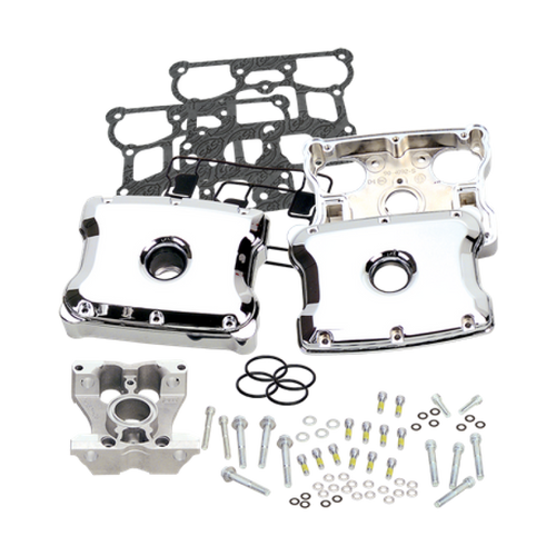 S&S Cycle 1999+ BT 4-1/8in Rocker Box - Chrome