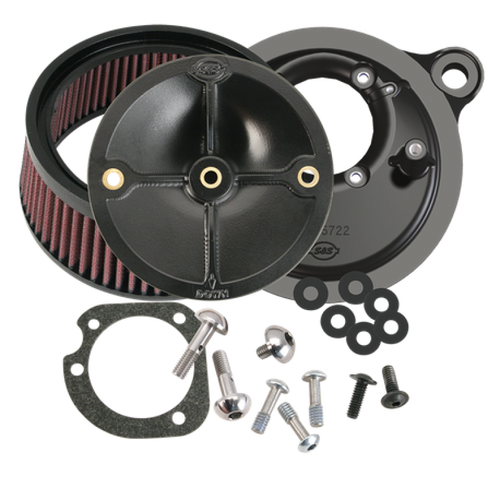 S&S Cycle 2007+ XL Sportster Models w/ Stock EFI Stealth Air Cleaner Kit w/o Cover