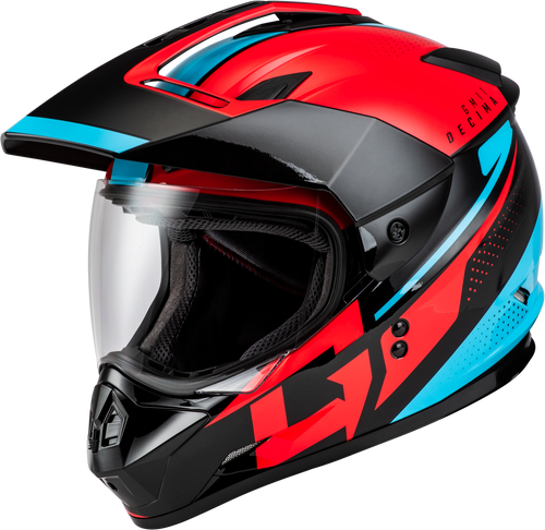 Gm 11 Decima Helmet Black/Red/Blue Xl