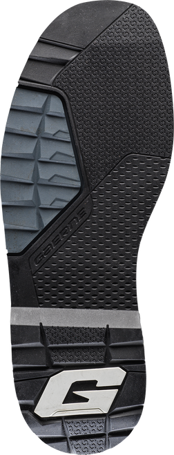 Sg 22 Boot Sole Pair Black/Grey Sz 08 Sg 22 Boot Sole Pair Black/Grey Sz 08
