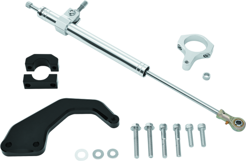 Twin Power 00-08 FLH FLT Satin Steering Damper Kit