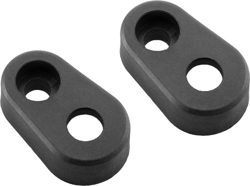 Turn Signal Mounting Kit 2 Pcs Black