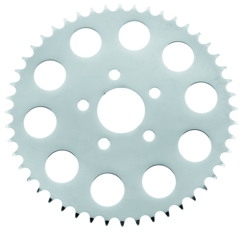 Twin Power 86-92 XL Chrome Disc Brake Rear Sprocket Replaces H-D 41470-86 48 Tooth Flat Twin Power 86-92 XL Chrome Disc Brake Rear Sprocket Replaces H-D 41470-86 48 Tooth Flat