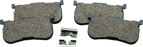 Twin Power 14 Up Trike Models Organic Brake Pads Replaces H-D 41300033 Rear Twin Power 14 Up Trike Models Organic Brake Pads Replaces H-D 41300033 Rear