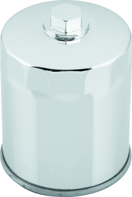 Twin Power Evo Chrome Oil Filter With Nut Replaces H-D 63796-77A 63805-80A 63806-83 Twin Power Evo Chrome Oil Filter With Nut Replaces H-D 63796-77A 63805-80A 63806-83