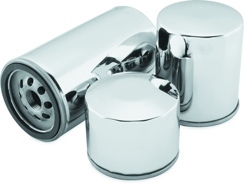 Twin Power Twin Cam and M8 Chrome Magnetic Oil Filter Replaces H-D 63798-99 with Backflow Valve Twin Power Twin Cam and M8 Chrome Magnetic Oil Filter Replaces H-D 63798-99 with Backflow Valve