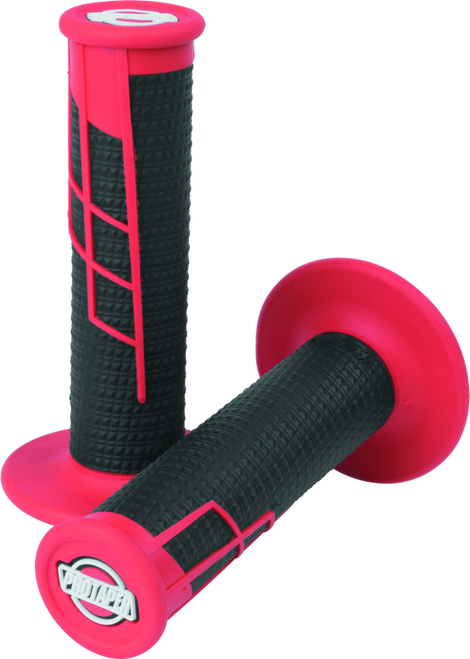 ProTaper Clamp-On 1/2 Waffle Grip - Red/Black ProTaper Clamp-On 1/2 Waffle Grip - Red/Black
