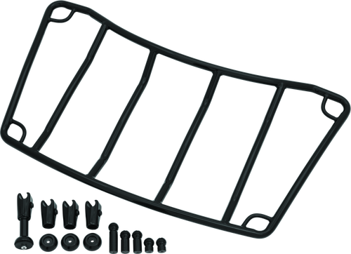 Kuryakyn Trunk Luggage Rack Adjustable Gloss Black Kuryakyn Trunk Luggage Rack Adjustable Gloss Black