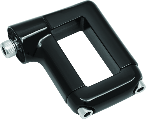 Kuryakyn Side Mount License Plate Clamp Black Kuryakyn Side Mount License Plate Clamp Black