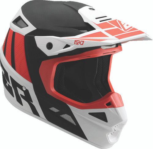 Answer AR7 Hyper Mips Helmet Red/White - XL