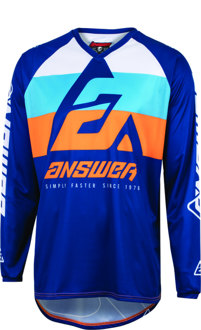 Answer 23 Syncron CC Jersey Blue/Orange/Black - XS