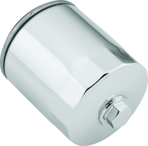 Twin Power Twin Cam and M8 Chrome Magnetic Oil Filter With Nut Rpls H-D 63798-99 w/ Backflow Valve Twin Power Twin Cam and M8 Chrome Magnetic Oil Filter With Nut Rpls H-D 63798-99 w/ Backflow Valve