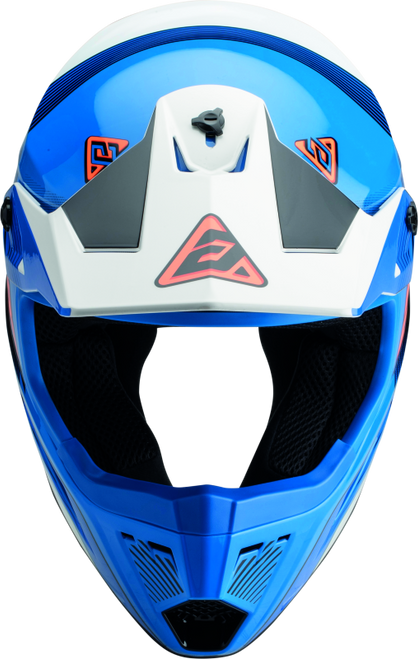 Answer AR1 Vendetta Helmet Blue/White/Orange Youth - Small Answer AR1 Vendetta Helmet Blue/White/Orange Youth - Small
