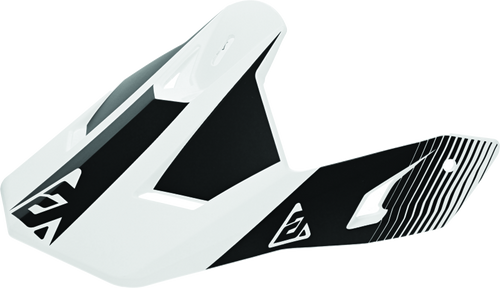 Answer AR1 V2 Bold Visor White/Black - Youth Answer AR1 V2 Bold Visor White/Black - Youth
