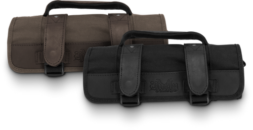 Burly Brand Voyager Tool Roll - Dark Oak