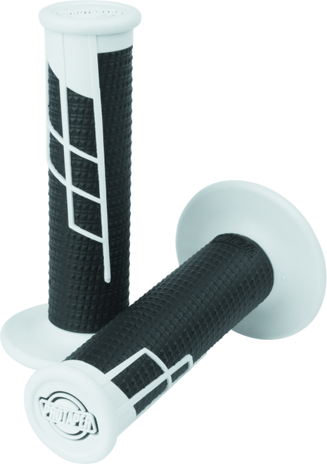 ProTaper Clamp-On 1/2 Waffle Grip - White/Black ProTaper Clamp-On 1/2 Waffle Grip - White/Black