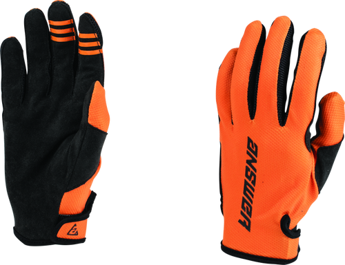 Answer 23 Ascent Glove Orange/Black Youth - Large Answer 23 Ascent Glove Orange/Black Youth - Large