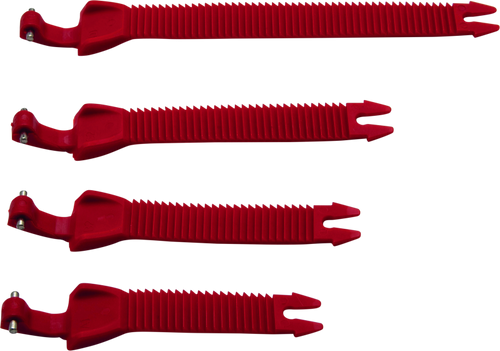 Answer AR1 Boot Strap Kit Red - Youth