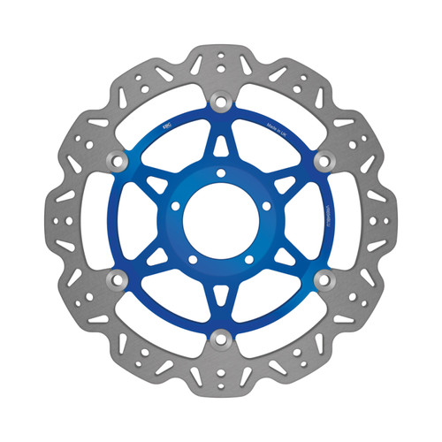 EBC 2008 Ducati Desmosedici RR D16RR/989cc Front Left/Right Vee Floating Blue Rotor