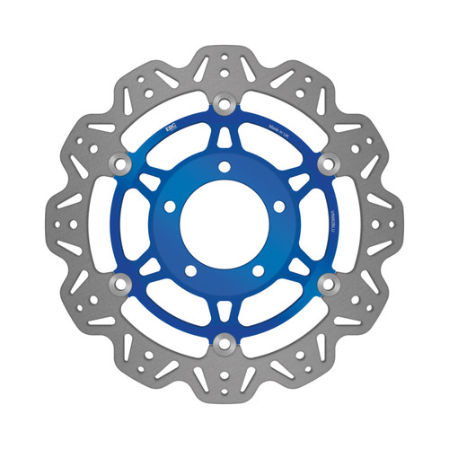 EBC 03-04 Triumph Hinckley Daytona 600 Front Left/Right Vee Floating Blue Rotor
