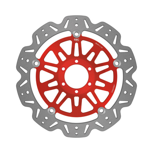 EBC 2002 Ducati Monster S4 Foggy 916cc Front Left/Right Vee Floating Red Rotor