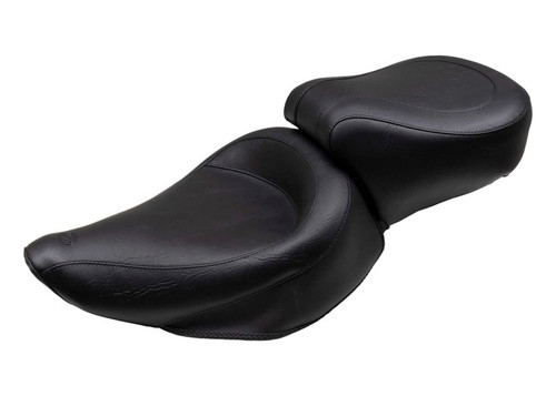 Mustang 91-05 Harley Dyna Wide Touring 1PC Seat - Black 75680
