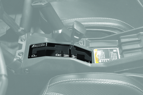 DragonFire Racing Can-Am X3 Shifter Plate - Black DragonFire Racing Can-Am X3 Shifter Plate - Black