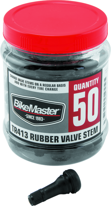 BikeMaster Valve Stem TR413 Rubber Tub/51 BikeMaster Valve Stem TR413 Rubber Tub/51