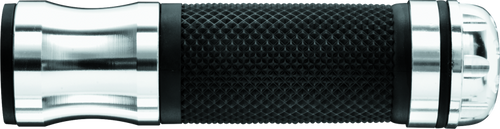 BikeMaster Grips 135mm Revolver Barend Grips - Silver BikeMaster Grips 135mm Revolver Barend Grips - Silver