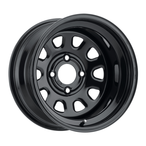 ITP Delta Steel 14x7 / 4x110 BP / 5+2 Offset Black Wheel