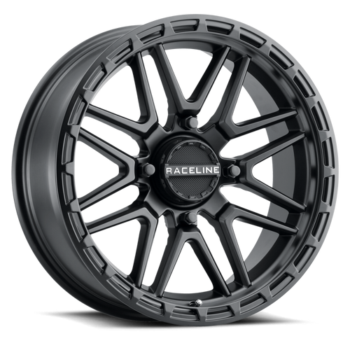 Raceline A11B Krank-Xl 18x7in / 4x137 BP / 0mm Offset / 110.18mm Bore - Satin Black Wheel