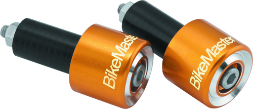 BikeMaster Anodized Aluminum Barend Pair - Gold BikeMaster Anodized Aluminum Barend Pair - Gold