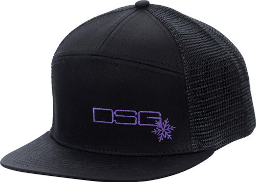 Flat Brim Cap Black Flat Brim Cap Black